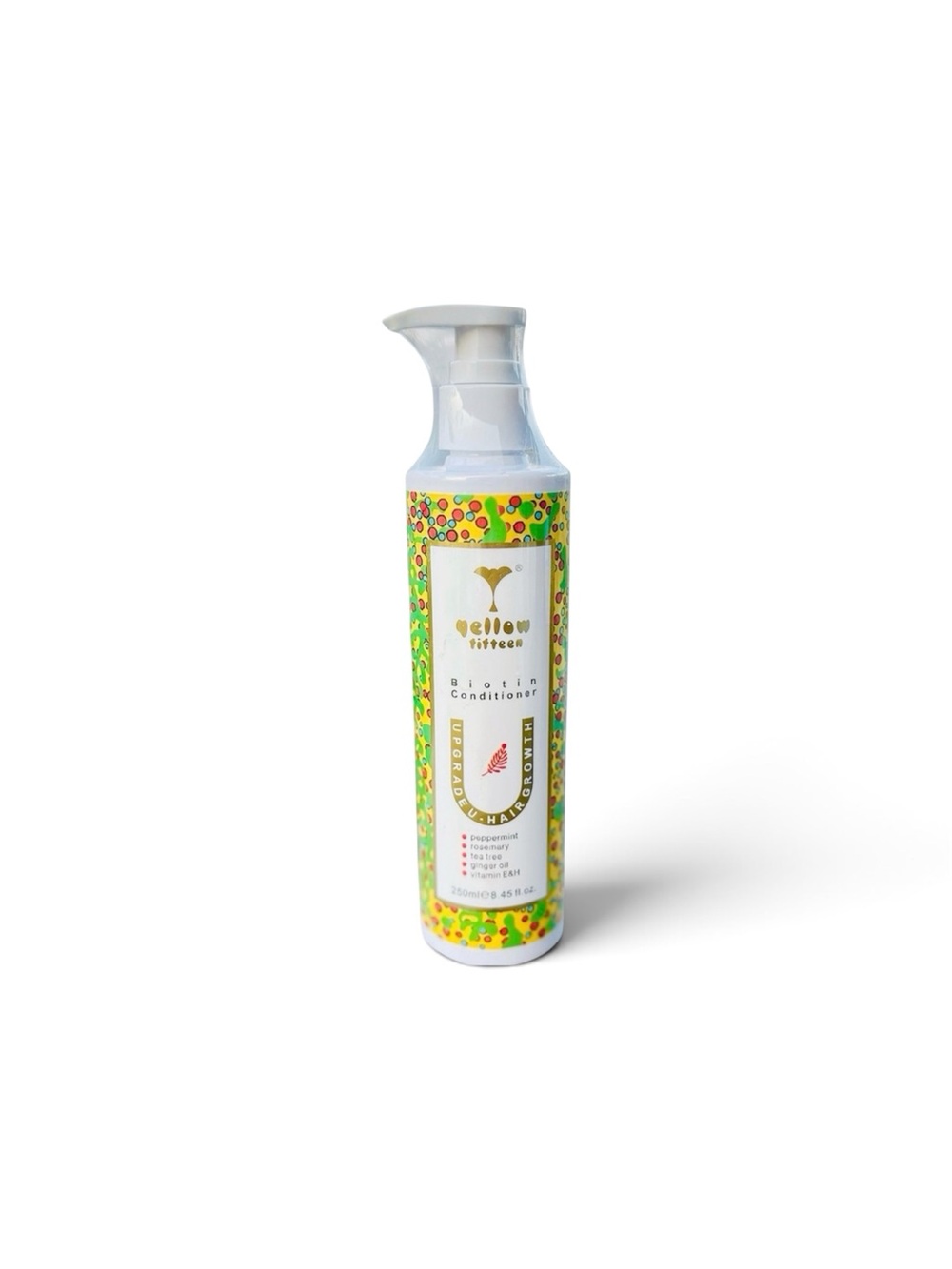 Yellow Fifteen Conditioner Hair Growth. Peppermint, Rosemary, Tea Tree NEW PC
